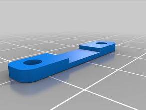 piatto guidato clip elettronica 3d print model - Mito3D