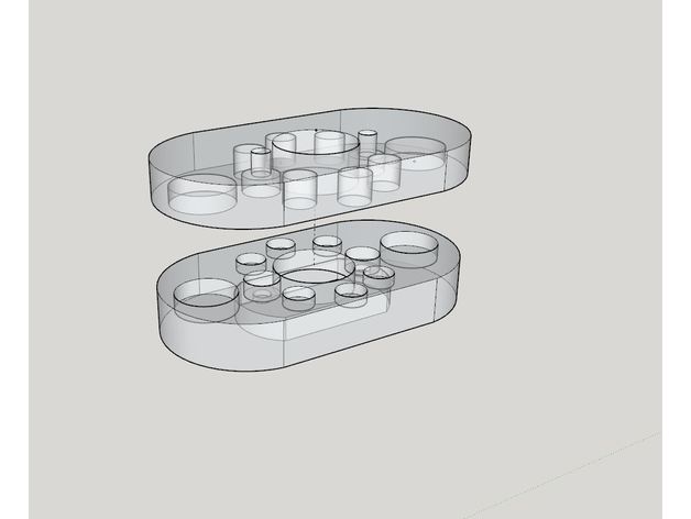 uçan ayı ghost5 eksen anti yalpalama manyetik mod 3d yazıcı parçalar 3D print model - Mito3D