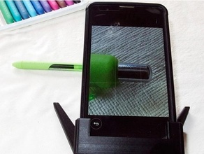 solder magnifier phone camera stand soldering tool 3d print model - Mito3D