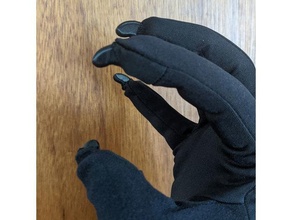 sew in glue griffes gants costume 3d print model - Mito3D