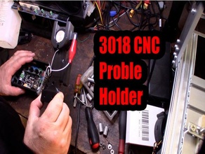3018 cnc probe holder storage 3d printer accessories 3d print model - Mito3D