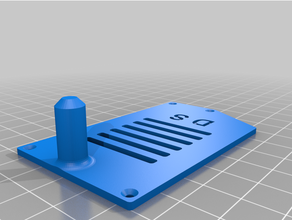 distanza controllo titolare supporto fianco snapmaker 20 a350 3d stampante parti lasso 3d print model - Mito3D