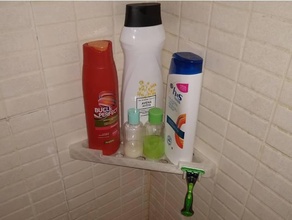 shower shelf repisa para la ducha bathroom 3d print model - Mito3D