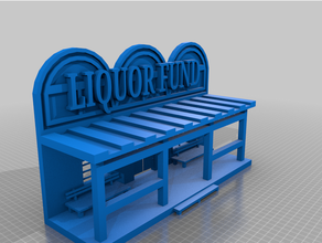bar jar decor tips fund 3d print model - Mito3D