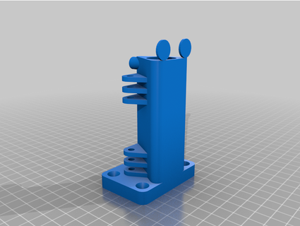einfach rollen Filament Aufhänger Zoniker 3d Halter Unterstützung Drucker Aktualisierung 3d print model - Mito3D