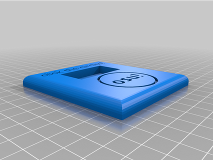 2 OSU clavier Cas gaine fistfuloyen 3d print model - Mito3D