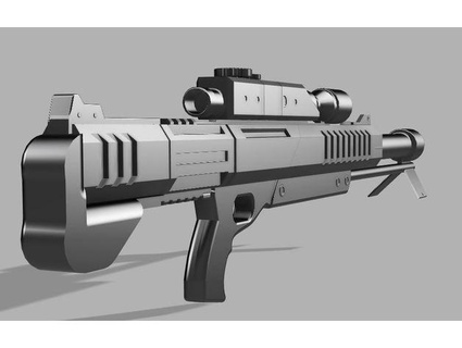 mass blackwidow rifle purplehazey cosplay cosplays accessory prop weapon masseffect scifi sniper 3d print model - Mito3D