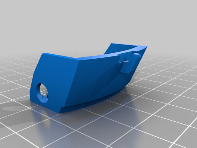 handschuhfach griff scharnier Handschuh Box renault Twingo c06 Teufelskerl Deckel Reparatur 3D print model - Mito3D
