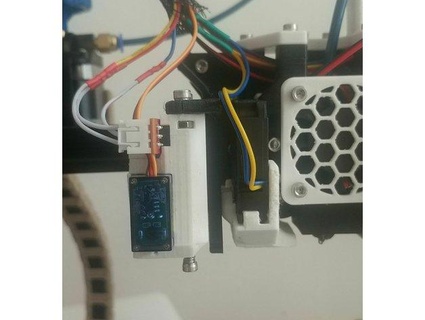 bfp touch hydra fan duct & tool change ender 3 abratzo bfptouch 3d print model - Mito3D