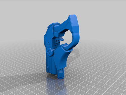 misericordia pistola Supervisión patinar ange cosplay réplica arma 3d print model - Mito3D