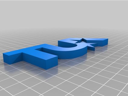 tua logo atonac nasa spazio tacchino 3d print model - Mito3D