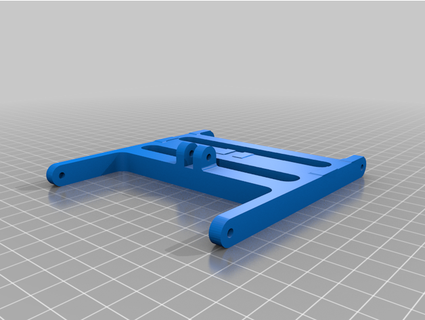 trx4 longer plow frame flipco 3d print model - Mito3D