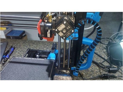 remixar 2021 prusa mini cabo correntes x axis cabeceira vaso acessórios melhoria 3d print model - Mito3D