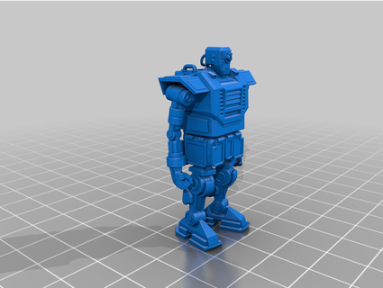 industrial mech robot variant clanmcfadden scifi 3d print model - Mito3D