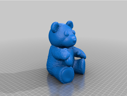 zyltech valentine's bear 3d print model - Mito3D