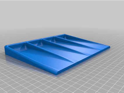 coutellerie plateau avez 3d print model - Mito3D