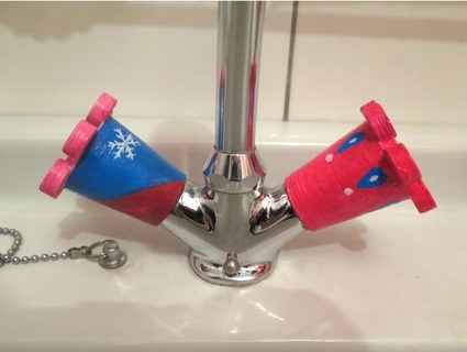 acqua rubinetto maniglia tamasgal valvola 3d print model - Mito3D