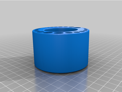 drill bit holder swehugin 3d print model - Mito3D