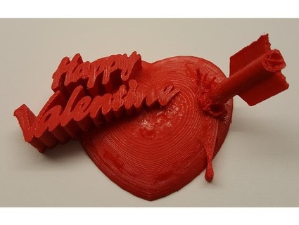 happy valentine diogomon 3d print model - Mito3D