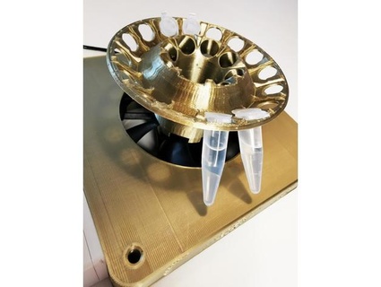 armeggiare mk2 aggiornato Fai tavolo centrifuga eppendorf tubi cuore d 39 arnese tubo microcentrifuga 3d print model - Mito3D