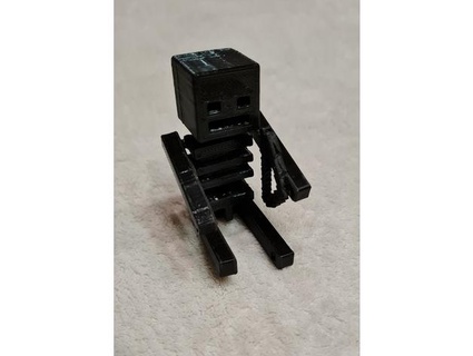 Minecraft esqueleto semsep 3d print model - Mito3D