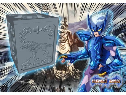 santo seiya Asgard epsilon caixa franqueá los 3d print model - Mito3D