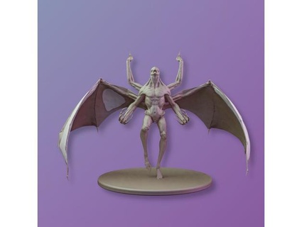 dettlaff monstre forme sorceleur 3 Daniels destiné dessins donjons dragons miniature 3d print model - Mito3D