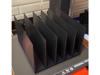 5 slot laptop tablet stand dustinhess 3d print model - Mito3D