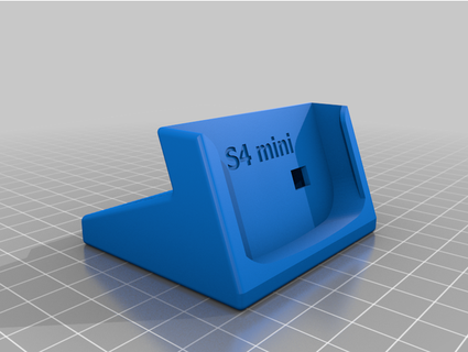 s4 mini teléfono soporte kocickamia 3d print model - Mito3D