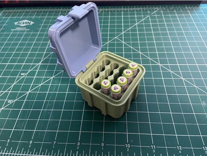 aaa batteria Conservazione scatola 3d print model - Mito3D