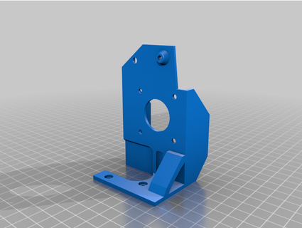 direct extruder mount biqu b1 jonnythetrue drive 3d print model - Mito3D