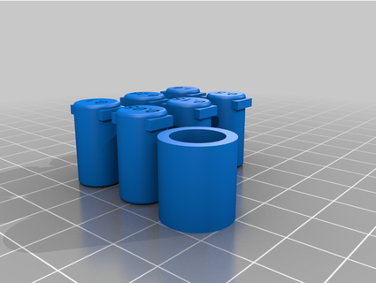 cylinder tolerance test pyroevil 3d print model - Mito3D