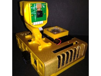 jetson nano 2gb Cas gaine caméra monter micobot jonahfpv nano2gb 3d print model - Mito3D