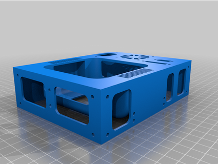 cargar caso funda 4x isdt q8 doble puertos mceze 3d print model - Mito3D