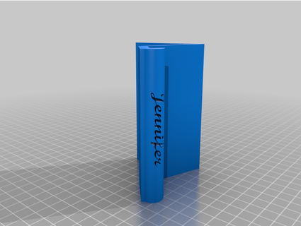 téléphone supporter Jennifer barbierène 3d print model - Mito3D