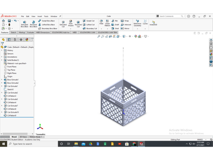 2 heure impression Lait Caisse Frais 3d print model - Mito3D