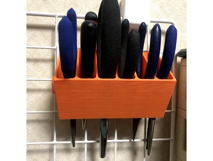 tool holder daiso wire net tommykijima toolholder 3d print model - Mito3D