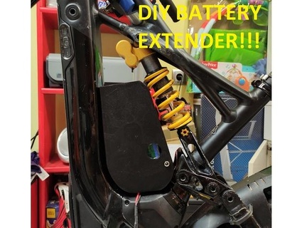 especializado turbo kenevo bricolaje diy batería extensor xudaondo 3d print model - Mito3D