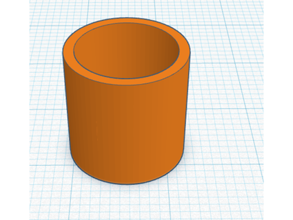 valveextension diameter 105mm berti2k extension metric simple print valve 3d print model - Mito3D