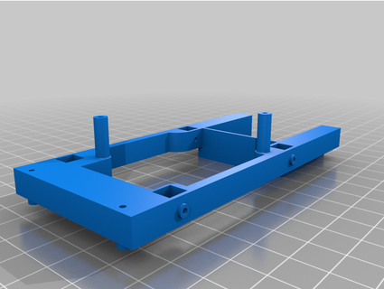 Plate forme installer servos pont sévagetz b36 ural wpl 3d print model - Mito3D