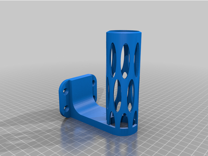 papier rouleau titulaire soutien creux 3d print model - Mito3D