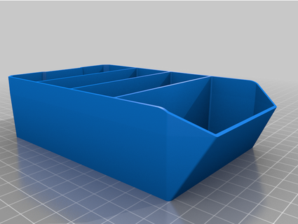 attrezzo organizzatore leroy merlino scatola frangura bulloni divisore montare noccioline cassetta degli attrezzi parete rondelle 3d print model - Mito3D