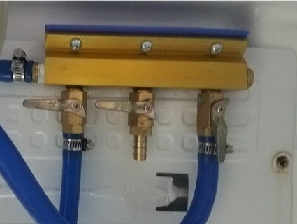 kegerator valve manifold hook tmclucas 3d print model - Mito3D
