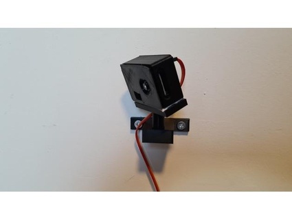 wall mount esp32-cam holder craignl esp32cam 3d print model - Mito3D