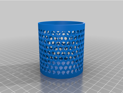 pencil cup setecastronomy 3d print model - Mito3D
