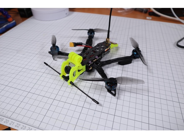 descoberta 4 long range quadro Armação mosca ocular 3D print model - Mito3D