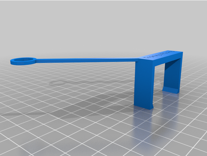 filamento guía rail tronxy xy 2 Pro chiflado 3d print model - Mito3D