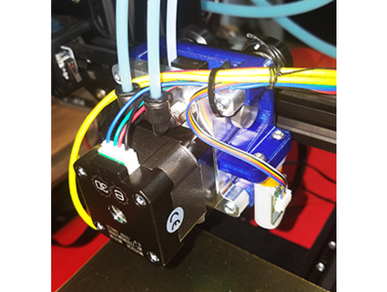 titan aqua mount ender 3 bl touch kellybc extruder 3d print model - Mito3D
