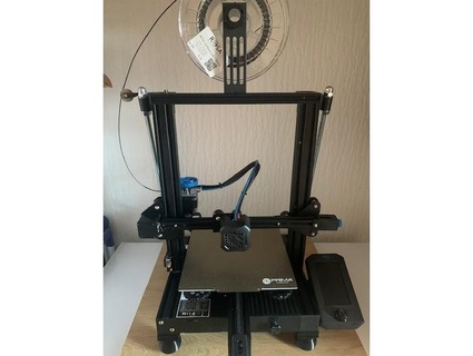 dual braces rod bearing support filament guide ender 3v2 sympotonic 3d print model - Mito3D