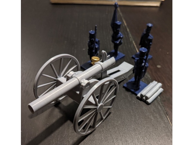 spring-powered 12lb whitworth rifle toy fishbreath 3D print model - Mito3D